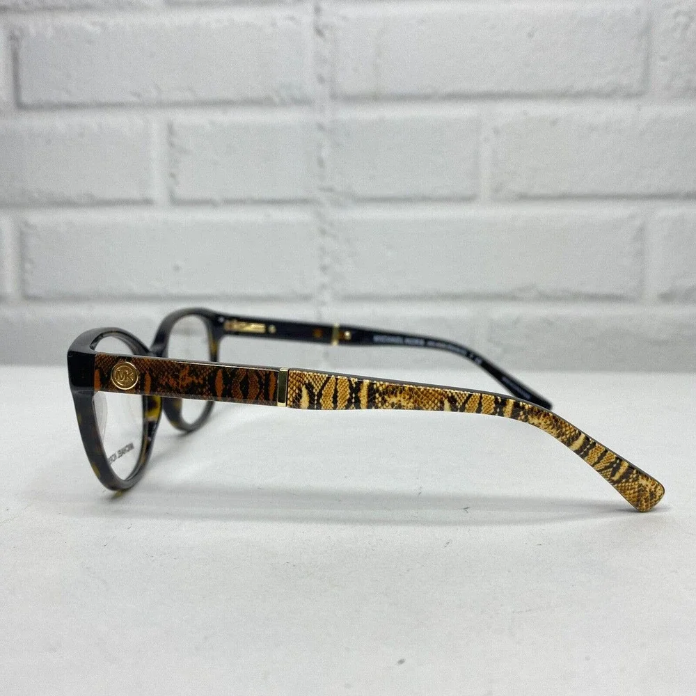 Michael Kors‎ MK 4032 3180 Rania III Cat Eye Havana Gold Eyeglasses 51*17 H2483